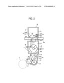 IMAGE FORMING APPARATUS AND DEVELOPER CONTAINER, DEVELOPING DEVICE,     PROCESS UNIT, AND REPLACEABLE UNIT THEREFOR diagram and image