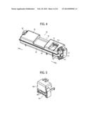 IMAGE FORMING APPARATUS AND DEVELOPER CONTAINER, DEVELOPING DEVICE,     PROCESS UNIT, AND REPLACEABLE UNIT THEREFOR diagram and image