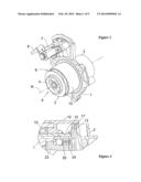 ROTARY PUMP EXHIBITING AN ADJUSTABLE DELIVERY VOLUME, IN PARTICULAR FOR     ADJUSTING A COOLANT PUMP diagram and image