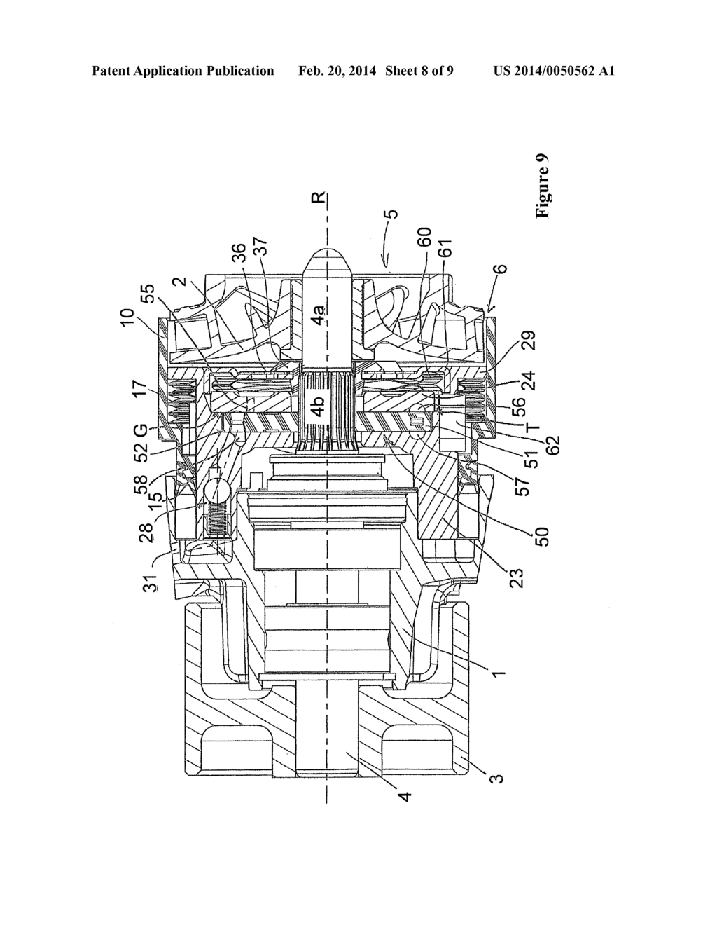 ROTARY PUMP EXHIBITING AN ADJUSTABLE DELIVERY VOLUME, IN PARTICULAR FOR     ADJUSTING A COOLANT PUMP - diagram, schematic, and image 09