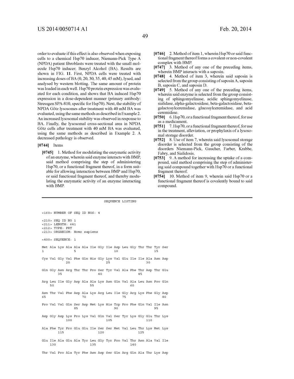 USE OF HSP70 AS A REGULATOR OF ENZYMATIC ACTIVITY - diagram, schematic, and image 66