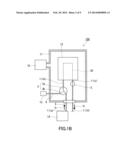 VACUUM APPARATUS, METHOD FOR COOLING HEAT SOURCE IN VACUUM, AND THIN FILM     MANUFACTURING METHOD diagram and image