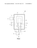 VACUUM APPARATUS, METHOD FOR COOLING HEAT SOURCE IN VACUUM, AND THIN FILM     MANUFACTURING METHOD diagram and image