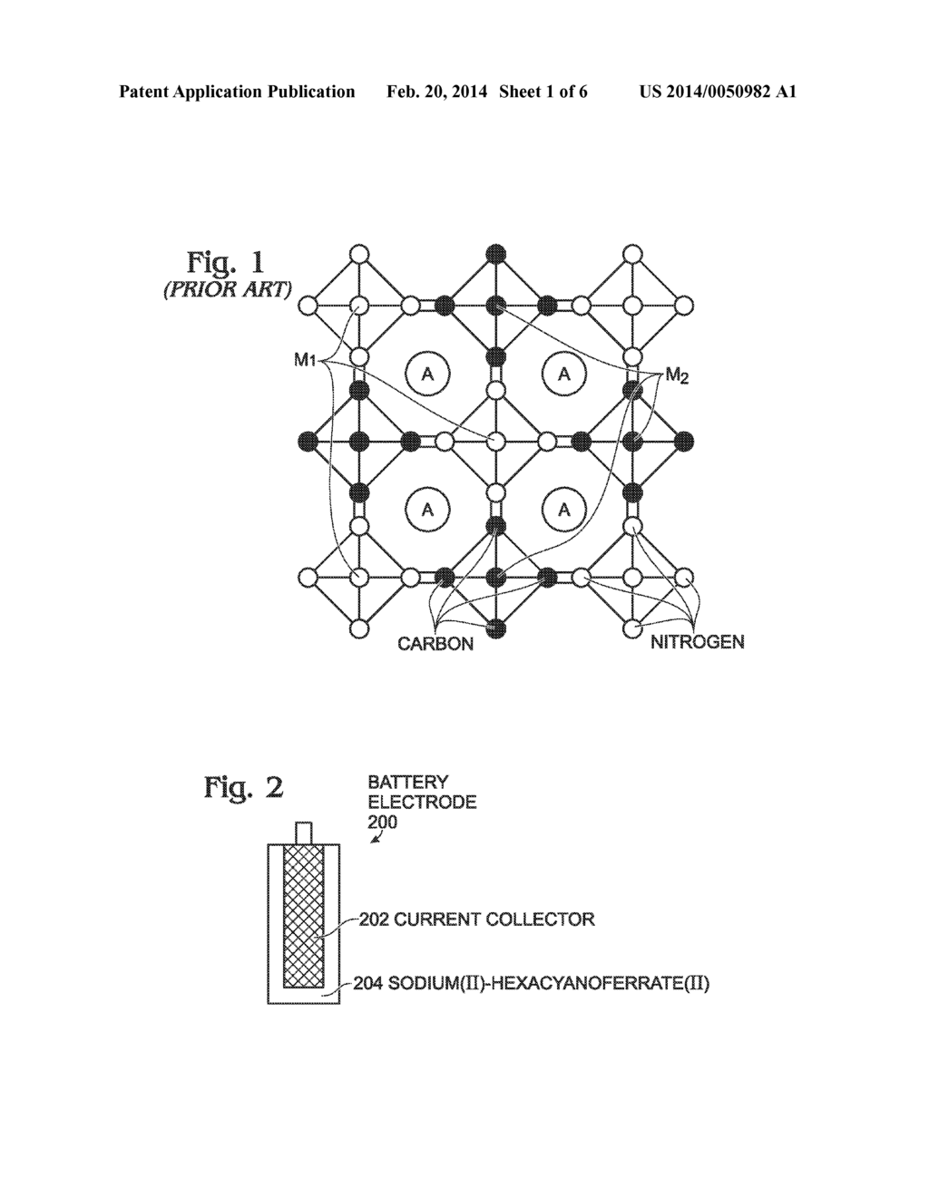 Sodium Iron(II)-Hexacyanoferrate(II) Battery Electrode and Synthesis     Method - diagram, schematic, and image 02