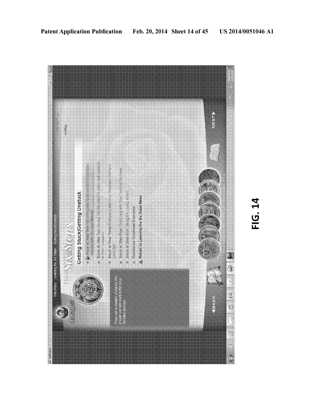 SYSTEM AND METHOD FOR FACILITATING PERSONAL DEVELOPMENT USING A COMPUTING     DEVICE - diagram, schematic, and image 15