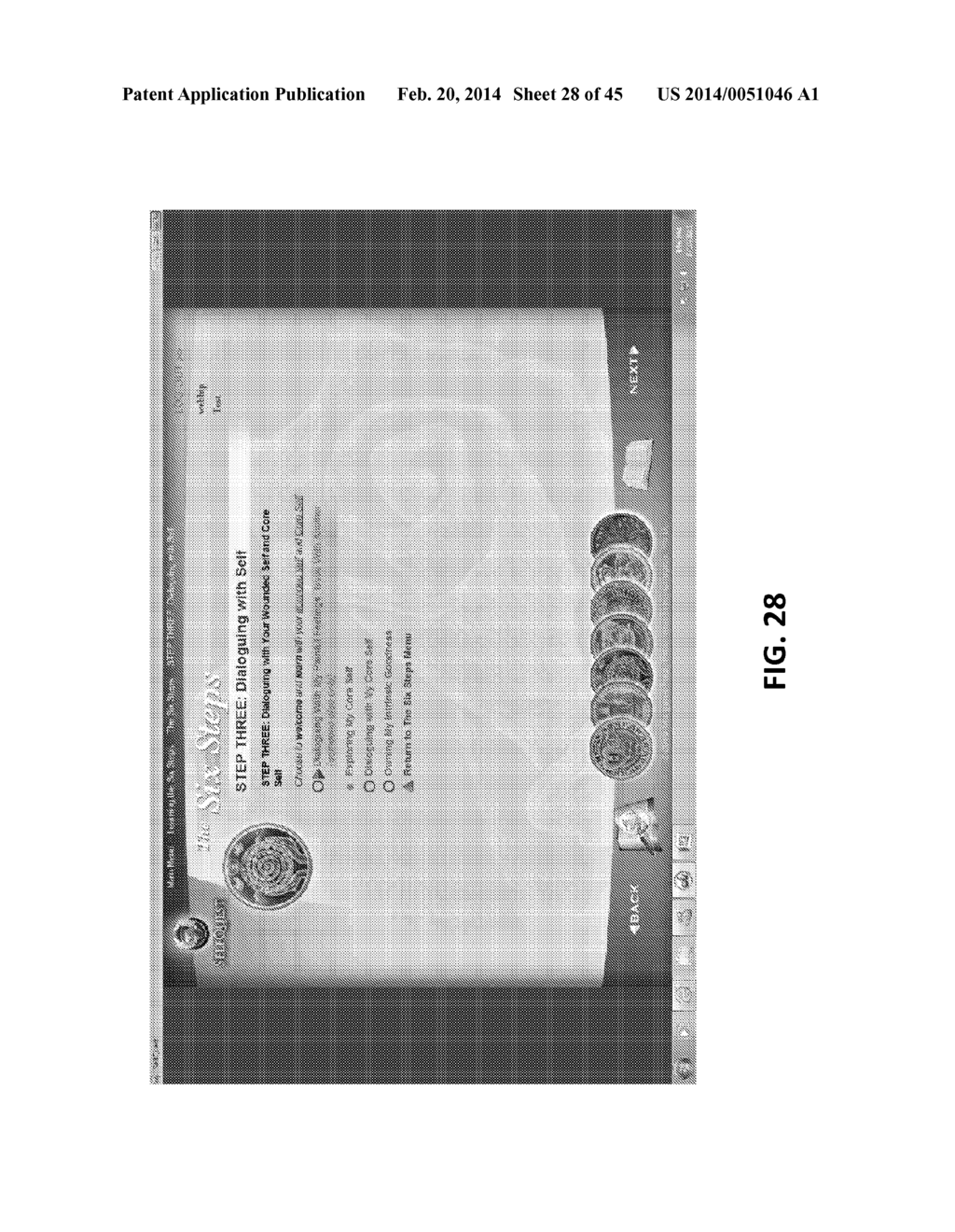 SYSTEM AND METHOD FOR FACILITATING PERSONAL DEVELOPMENT USING A COMPUTING     DEVICE - diagram, schematic, and image 29