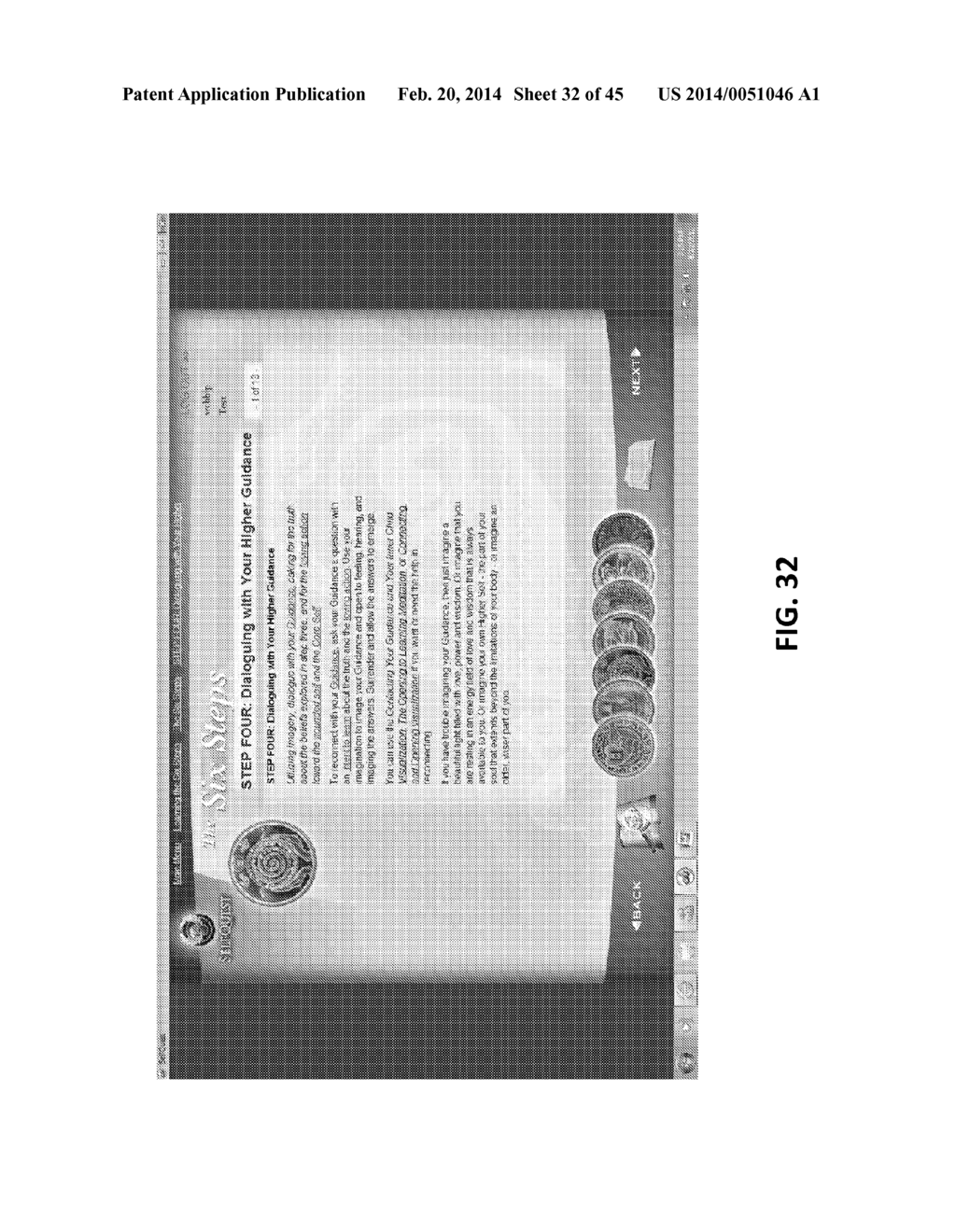 SYSTEM AND METHOD FOR FACILITATING PERSONAL DEVELOPMENT USING A COMPUTING     DEVICE - diagram, schematic, and image 33