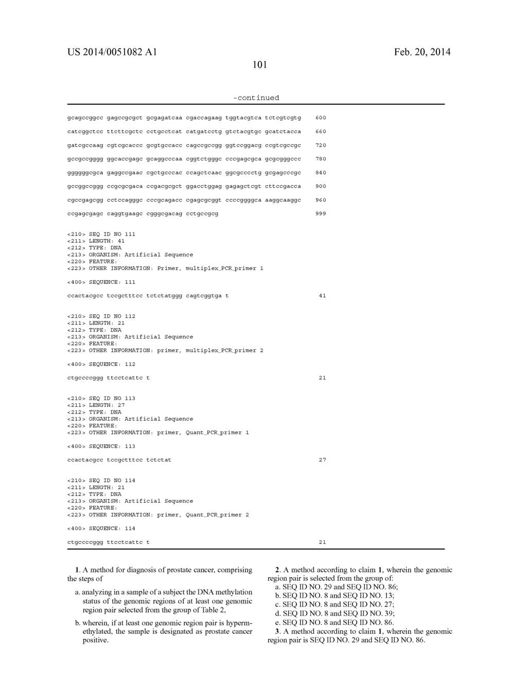 PROSTATE CANCER MARKERS - diagram, schematic, and image 109