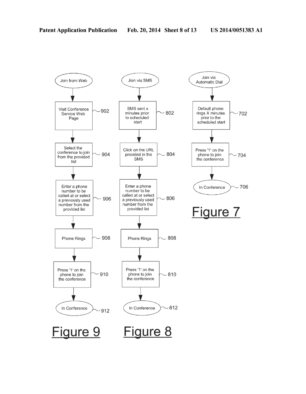 System and Method of Routing Conference Call Participants - diagram, schematic, and image 09