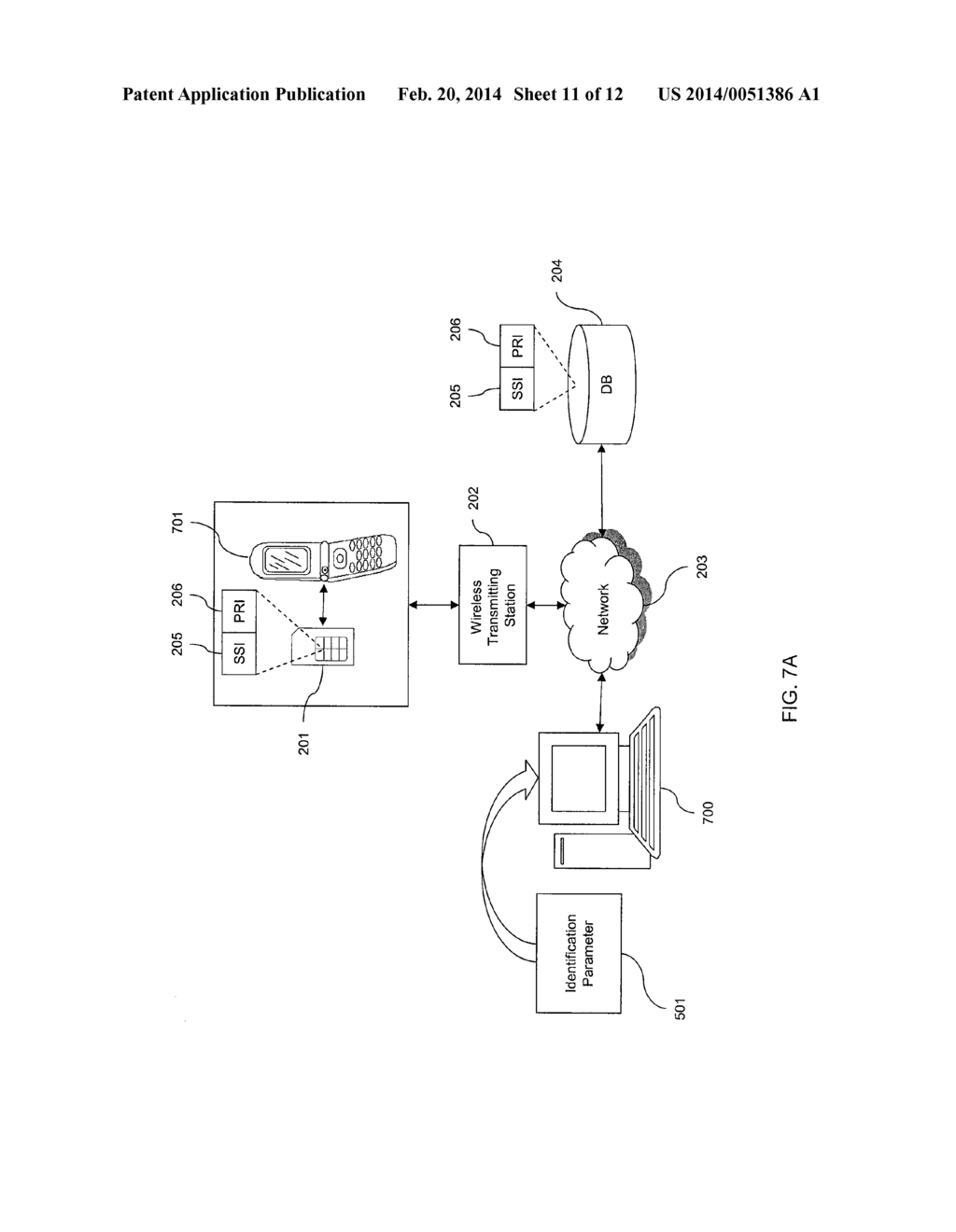 REMOTE SUBSCRIBER IDENTIFICATION (RSID) SYSTEM AND METHOD - diagram, schematic, and image 12