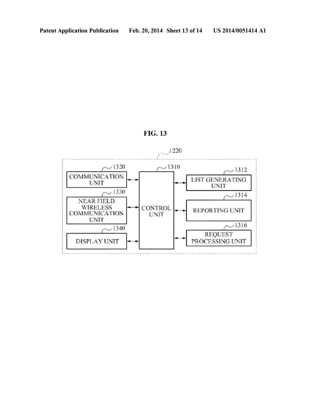 CALL FORWARDING SYSTEM AND METHOD FOR FORWARDING A CALL TO A TERMINAL     THROUGH NEAR-FIELD WIRELESS COMMUNICATION - diagram, schematic, and image 14