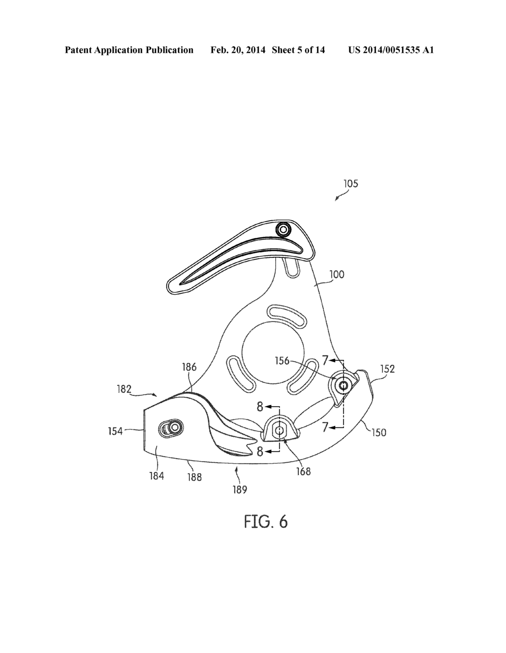 CHAIN GUARD WITH UNITARY BRACKET EXTENSION - diagram, schematic, and image 06