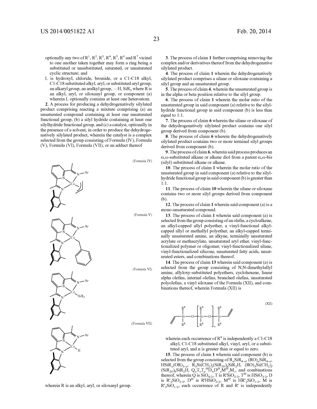 Dehydrogenative Silylation and Crosslinking Using Cobalt Catalysts - diagram, schematic, and image 24
