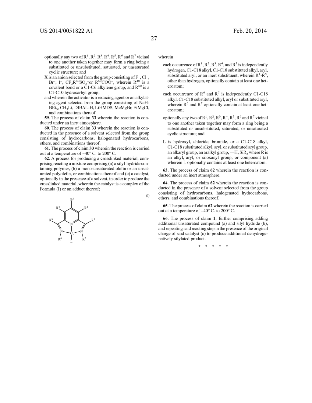 Dehydrogenative Silylation and Crosslinking Using Cobalt Catalysts - diagram, schematic, and image 28