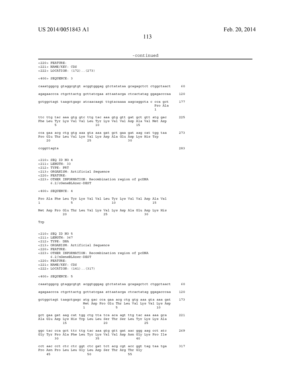 METHODS AND COMPOSITIONS FOR DETECTING PROMOTER ACTIVITY AND EXPRESSING     FUSION PROTEINS - diagram, schematic, and image 277