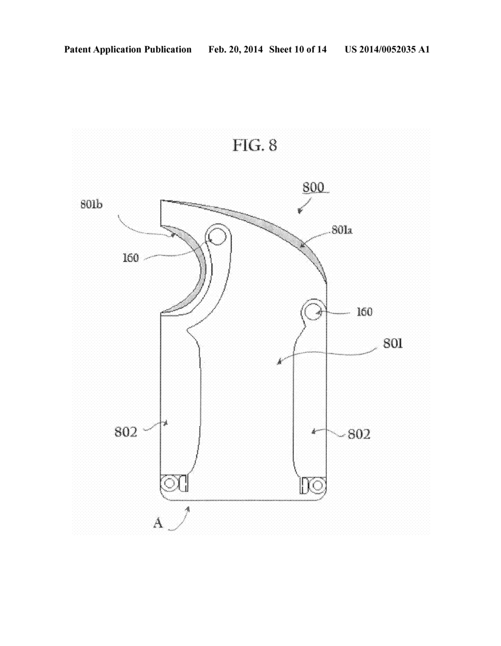 BLADDER DEVICE AND BRACE APPARATUSES COMPRISING THE BLADDER DEVICE - diagram, schematic, and image 11