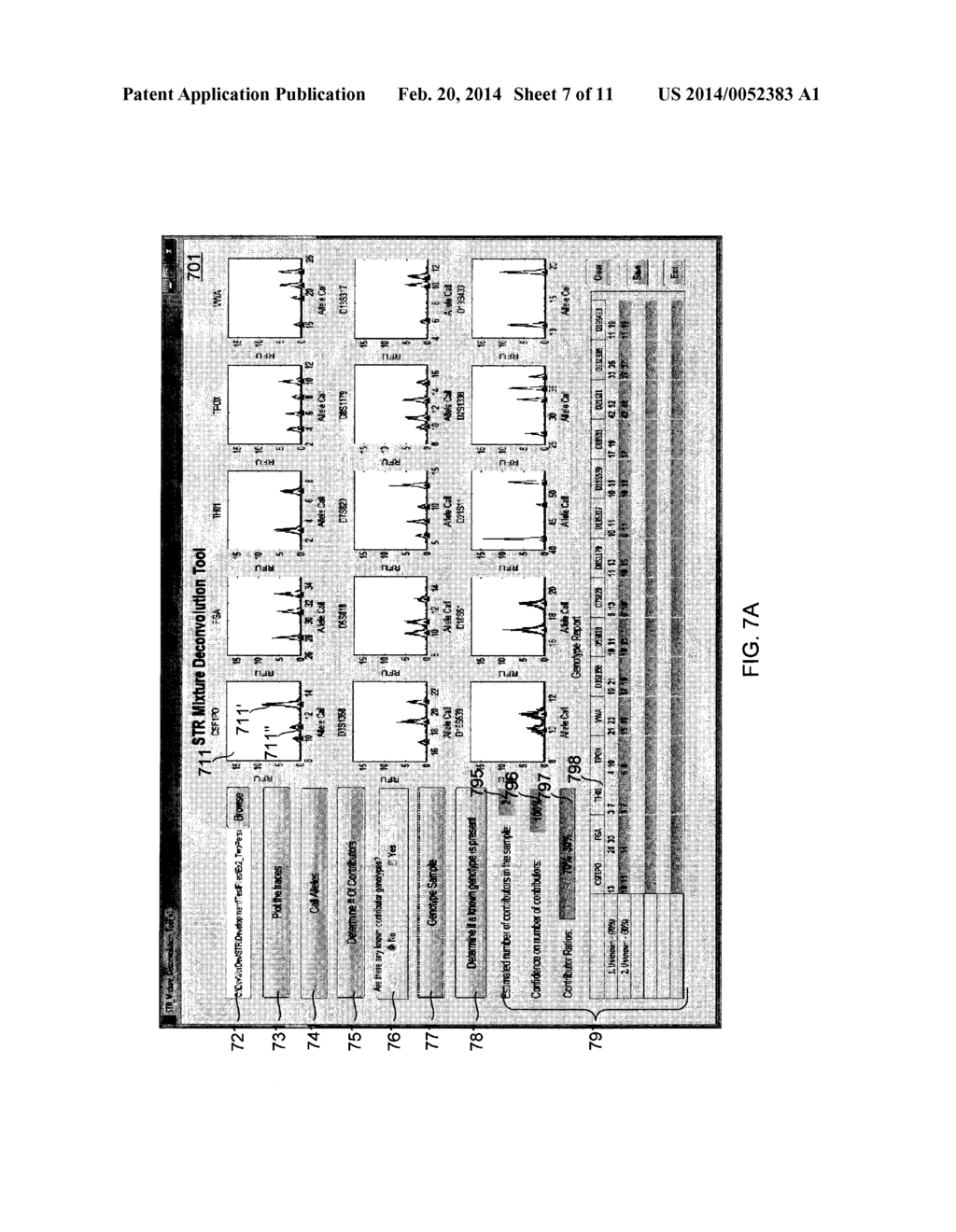 SYSTEMS AND METHODS FOR IDENTIFYING A CONTRIBUTOR'S STR GENOTYPE BASED ON     A DNA SAMPLE HAVING MULTIPLE CONTRIBUTORS - diagram, schematic, and image 08