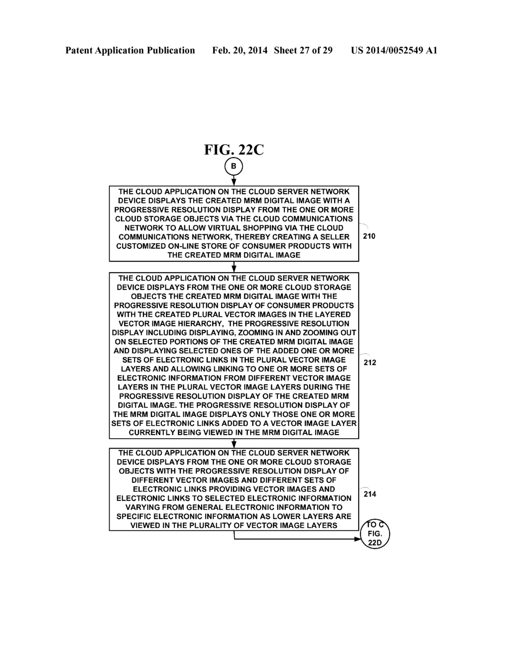 METHOD AND SYSTEM FOR MANAGING AND DISPLAYING PRODUCT IMAGES WITH CLOUD     COMPUTING - diagram, schematic, and image 28