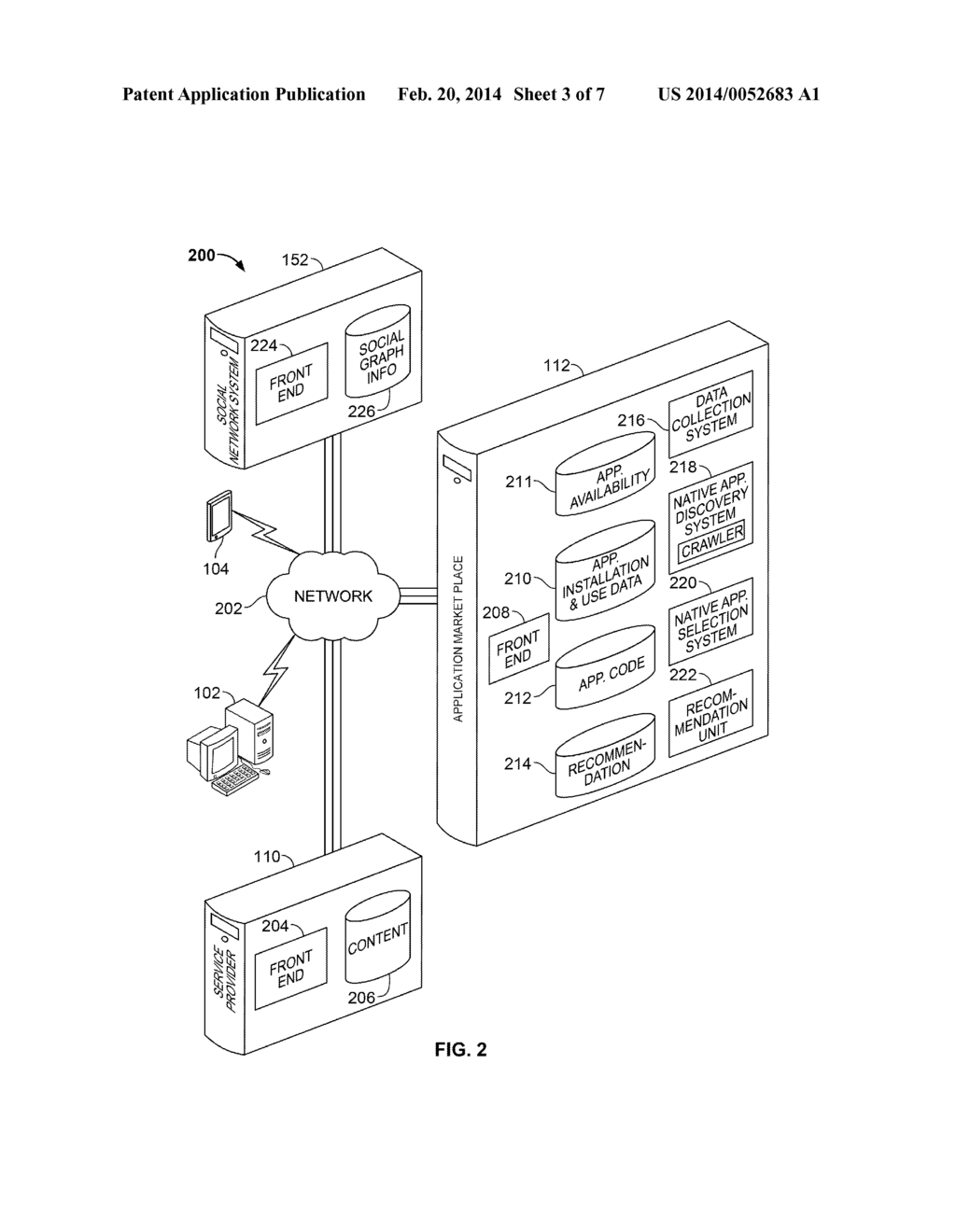 RECOMMENDING NATIVE APPLICATIONS - diagram, schematic, and image 04