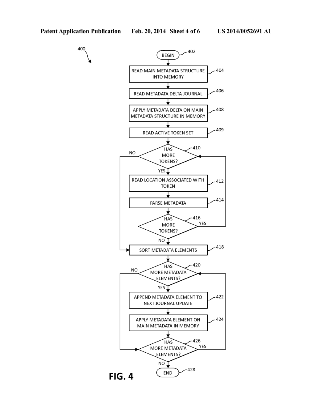 EFFICIENTLY STORING AND RETRIEVING DATA AND METADATA - diagram, schematic, and image 05