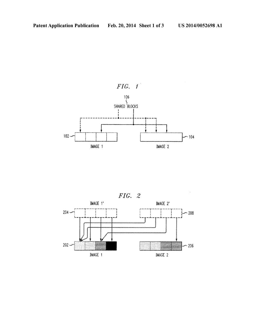 Virtual Machine Image Access De-Duplication - diagram, schematic, and image 02