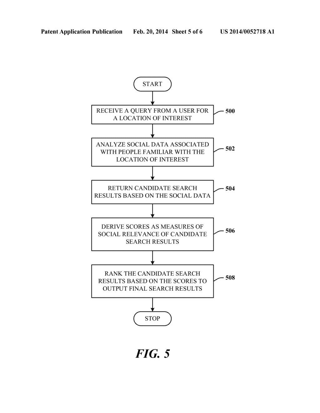 SOCIAL RELEVANCE TO INFER INFORMATION ABOUT POINTS OF INTEREST - diagram, schematic, and image 06