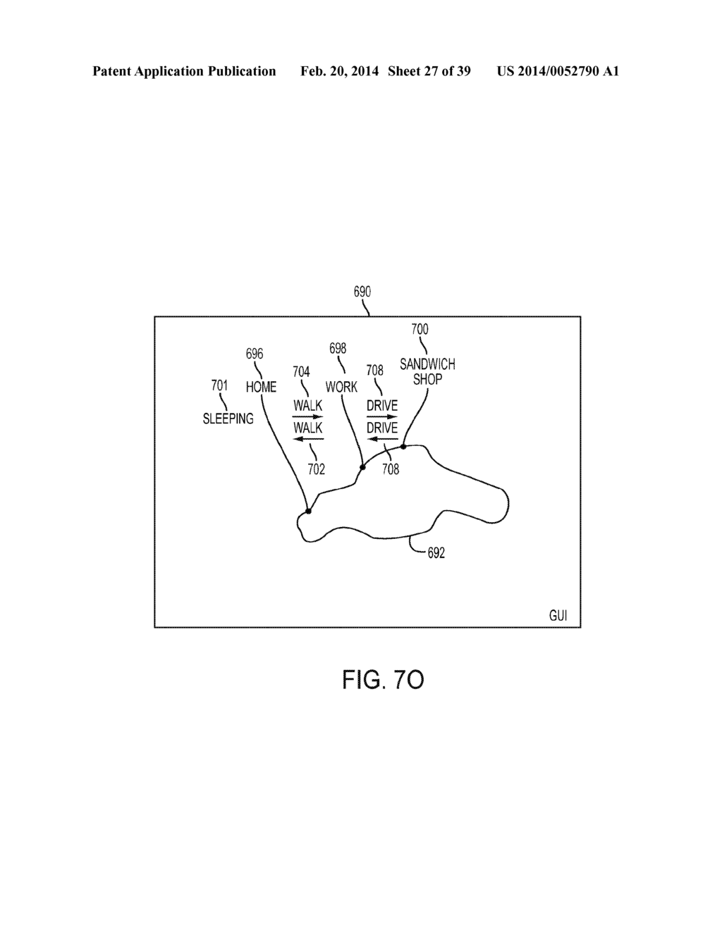 Methods and Systems for Processing Social Interactive Data and Sharing of     Tracked Activity Associated with Locations - diagram, schematic, and image 28