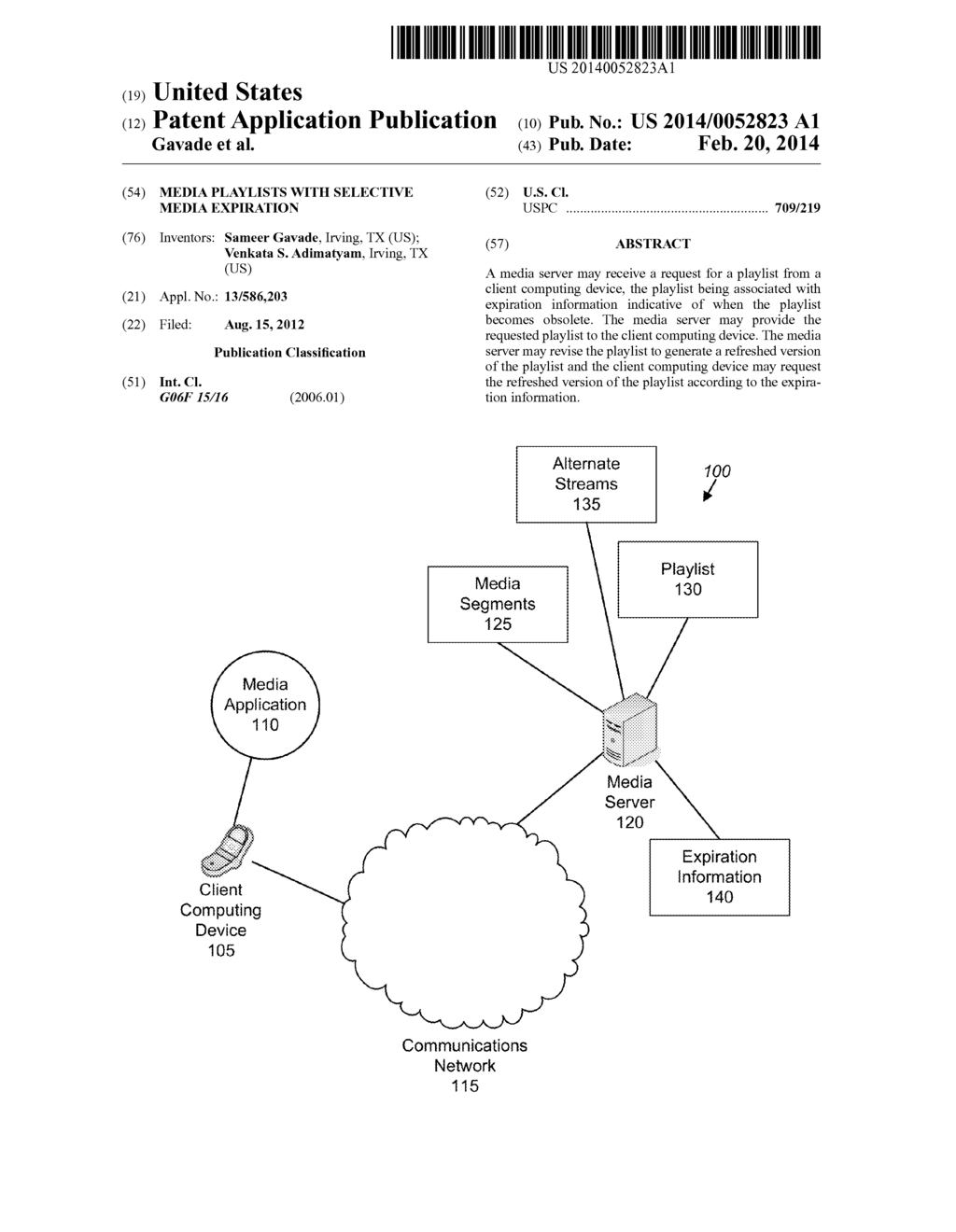 MEDIA PLAYLISTS WITH SELECTIVE MEDIA EXPIRATION - diagram, schematic, and image 01