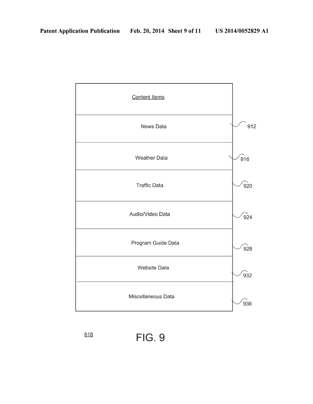 SYSTEM AND METHOD FOR EFFECTIVELY TRANSMITTING CONTENT ITEMS TO ELECTRONIC     DEVICES - diagram, schematic, and image 10