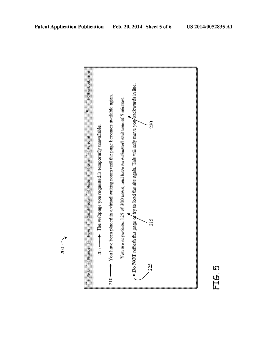 CUSTOM ERROR PAGE ENABLED VIA NETWORKED COMPUTING SERVICE - diagram, schematic, and image 06