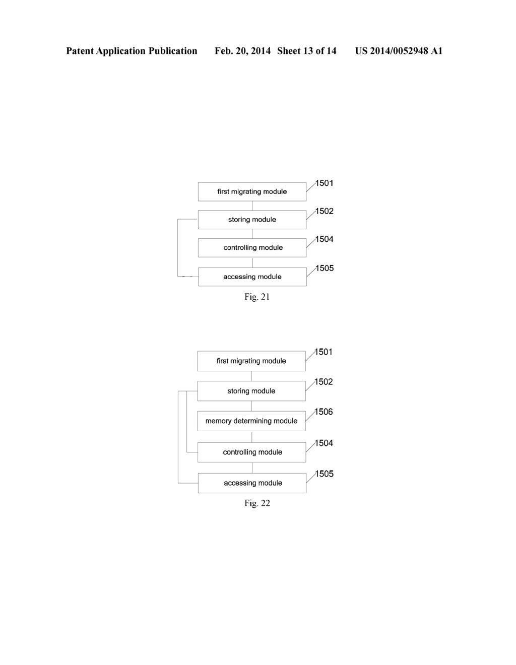 METHOD AND DEVICE FOR IMPLEMENTING MEMORY MIGRATION - diagram, schematic, and image 14