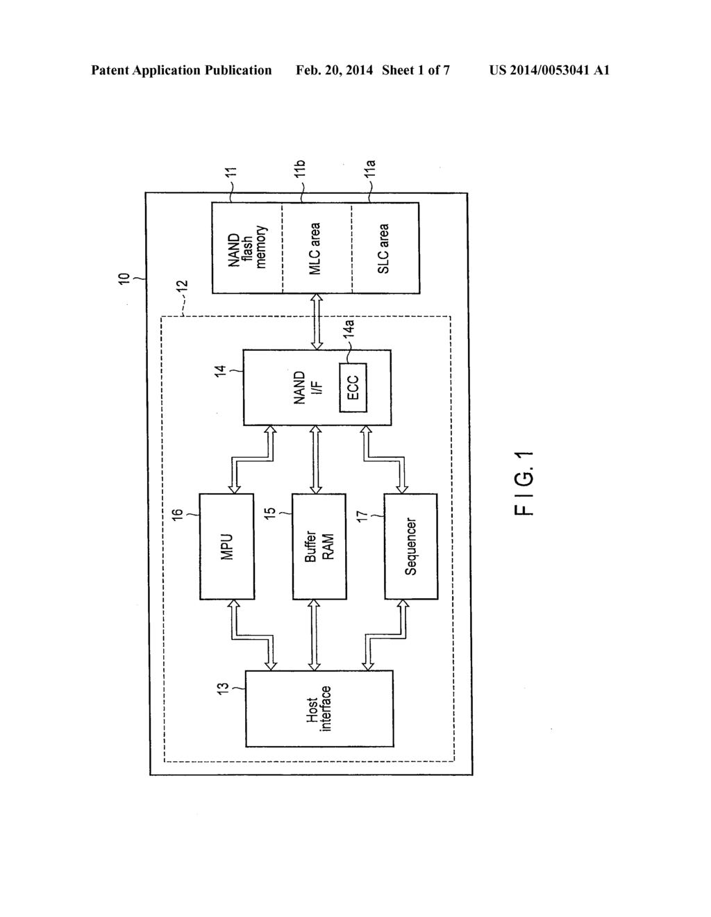 NONVOLATILE SEMICONDUCTOR MEMORY SYSTEM ERROR CORRECTION CAPABILITY OF     WHICH IS IMPROVED - diagram, schematic, and image 02