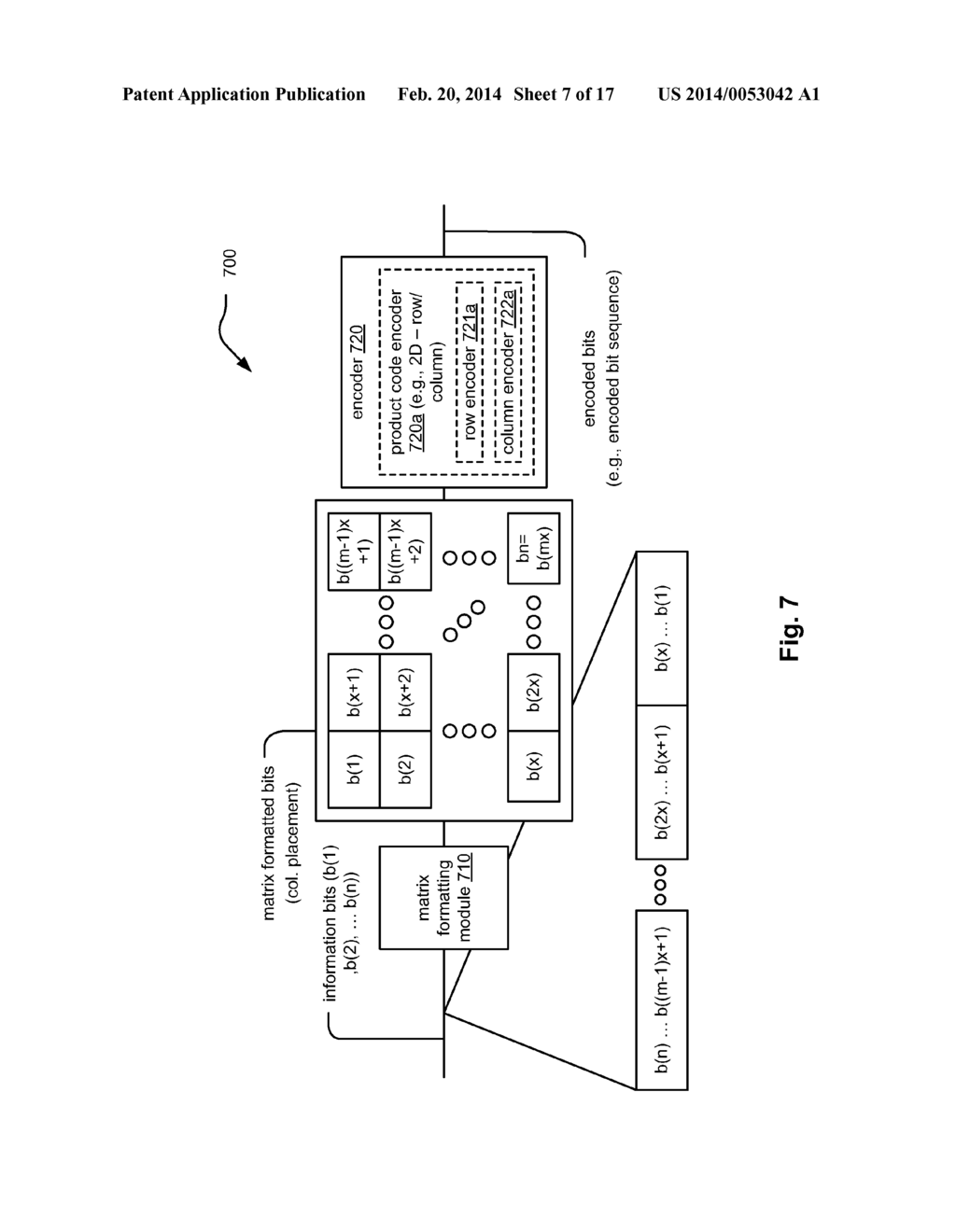 Communication device employing binary product coding with selective     additional Cyclic Redundancy Check (CRC) therein - diagram, schematic, and image 08