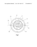 MEASURING HEAD FOR A COORDINATE MEASURING MACHINE FOR DETERMINING SPATIAL     COORDINATES ON A MEASUREMENT OBJECT diagram and image