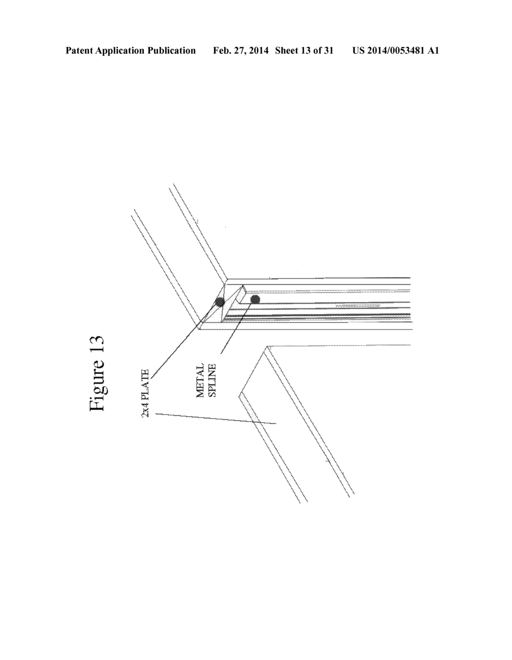 Structural building panels with interlocking seams - diagram, schematic, and image 14