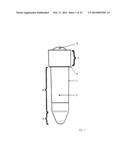 DEVICE FOR CLOSING A SAMPLE RECEPTACLE WITH A SPHERICAL CLOSURE ELEMENT diagram and image