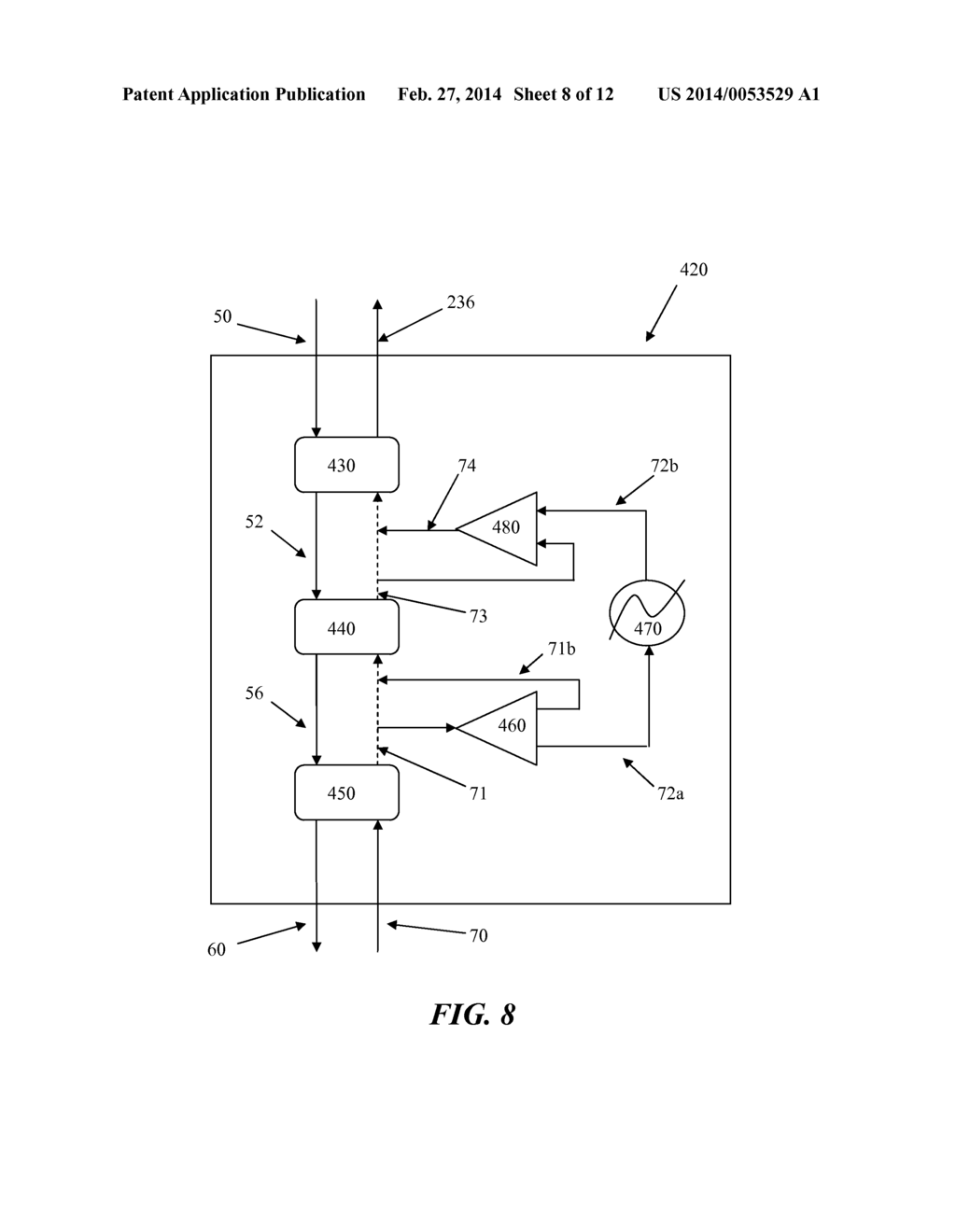 SYSTEM AND METHOD FOR HIGH EFFICIENCY POWER GENERATION USING A CARBON     DIOXIDE CIRCULATING WORKING FLUID - diagram, schematic, and image 09