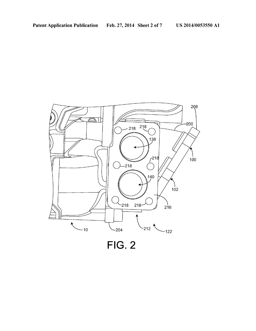 TWIN SCROLL TURBOCHARGER WITH EGR TAKEOFFS - diagram, schematic, and image 03