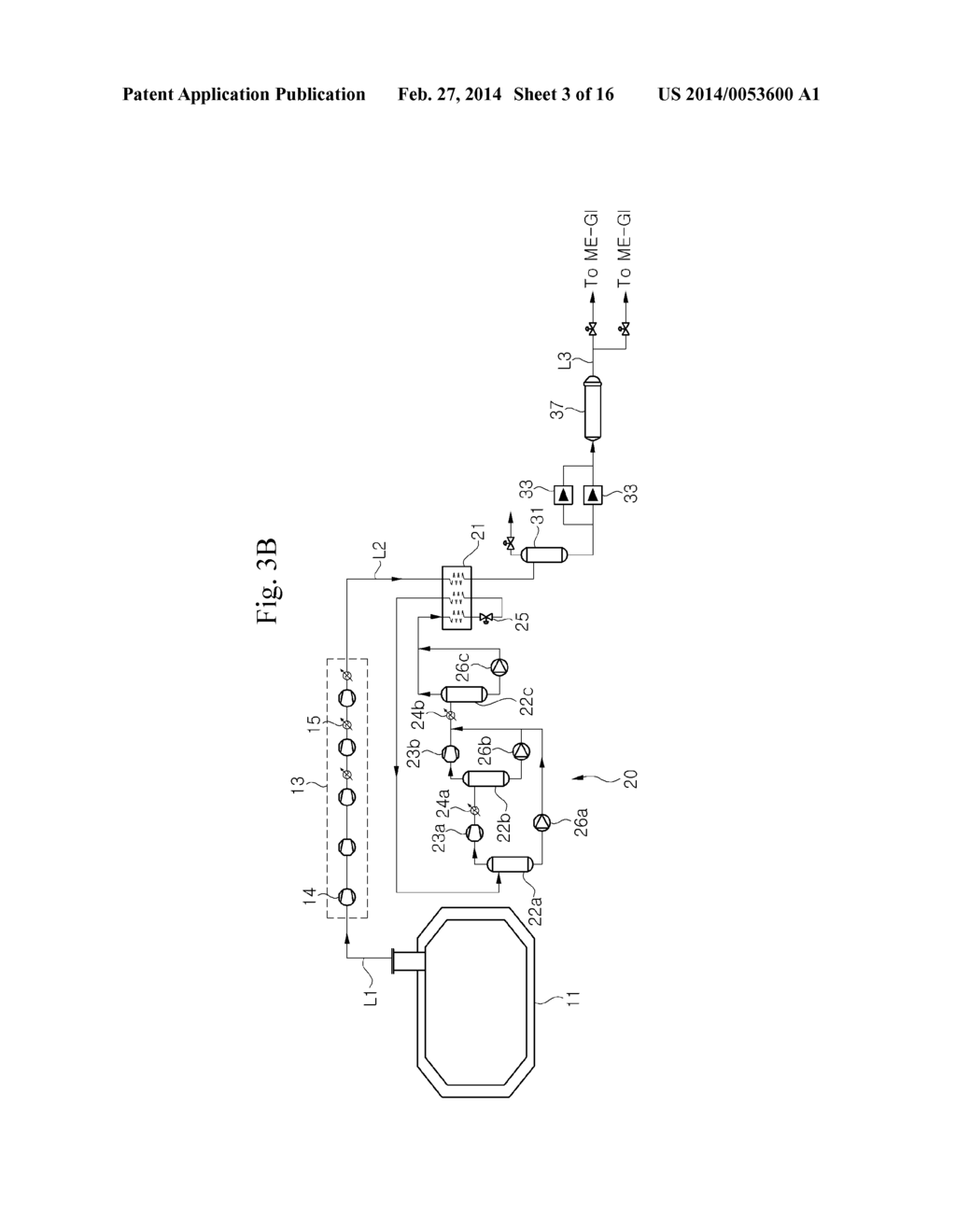 SYSTEM FOR SUPPLYING FUEL TO HIGH-PRESSURE NATURAL GAS INJECTION ENGINE     HAVING EXCESS EVAPORATION GAS CONSUMPTION MEANS - diagram, schematic, and image 04