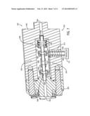 ULTRASONIC FLOWMETER HAVING PRESSURE BALANCING SYSTEM FOR HIGH PRESSURE     OPERATION diagram and image