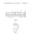 TUNNEL FOR CONDITIONING OF PRODUCTS, ESPECIALLY FOR STERILIZATION OF FOOD     IN PREPACKAGED CONTAINERS diagram and image