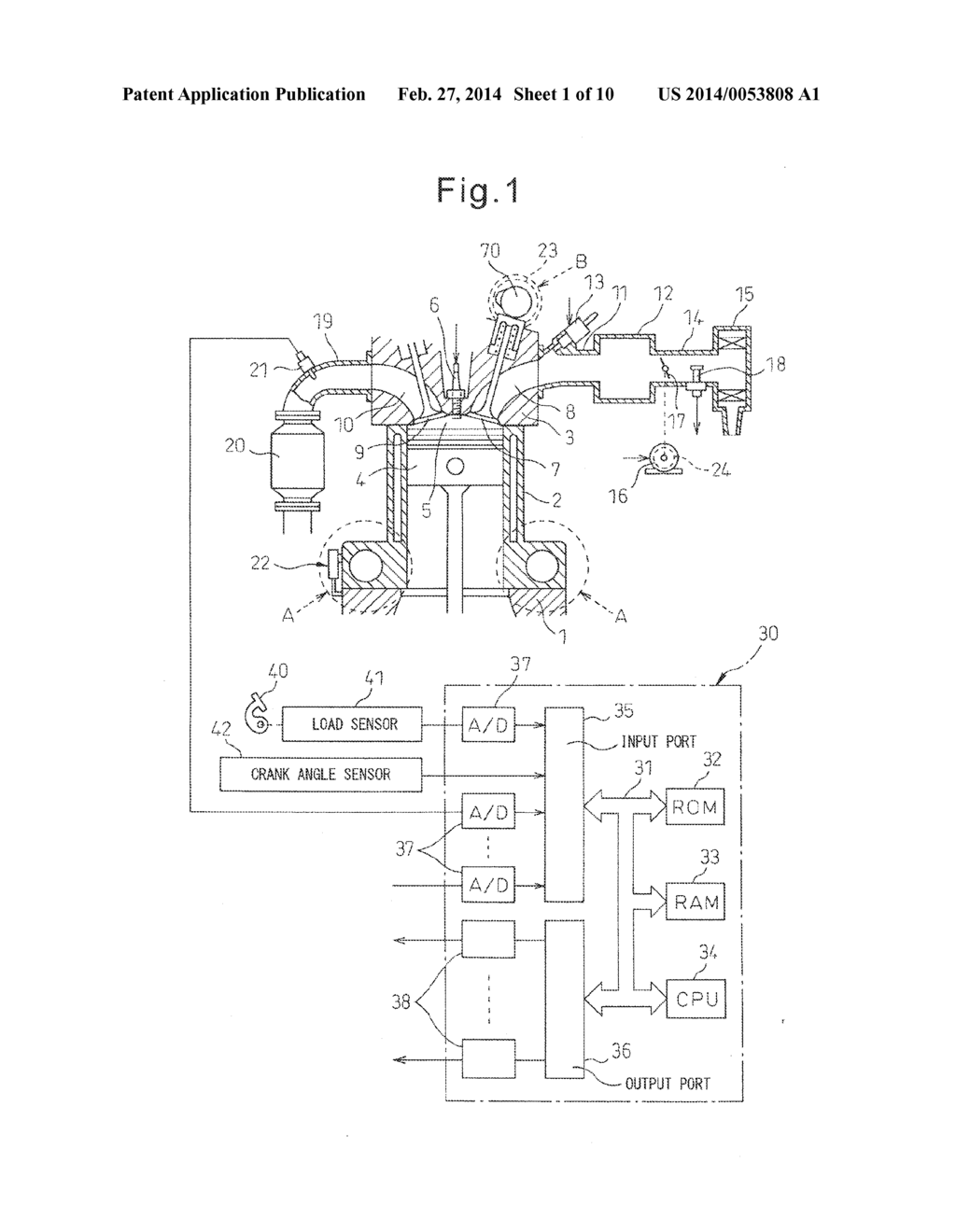 SPARK IGNITION TYPE INTERNAL COMBUSTION ENGINE - diagram, schematic, and image 02