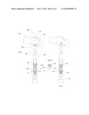 Handle Actuated Length-Adjustable Cane diagram and image