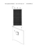 Solar Cell Plate Having Junction Box Formed Thereon diagram and image