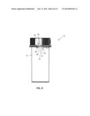 ONE PIECE REVERSIBLE CLOSURE AND CONTAINER SYSTEM diagram and image