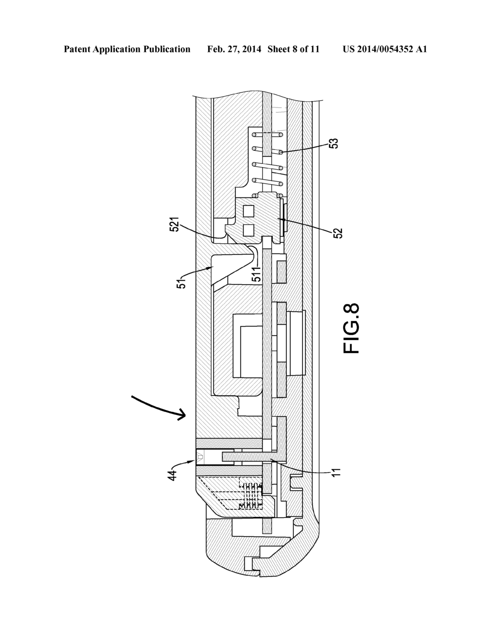 FLAT-CLINCH STAPLER HAVING A BUFFERING DEVICE - diagram, schematic, and image 09