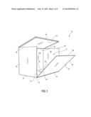 FOLDING SIDE-WALL CONTAINER AND AUTOMATED SYSTEM OF USE diagram and image