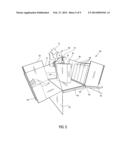 FOLDING SIDE-WALL CONTAINER AND AUTOMATED SYSTEM OF USE diagram and image