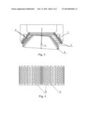 Rotary crushing pair with uneven surfaces diagram and image