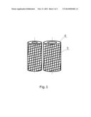 Rotary crushing pair with uneven surfaces diagram and image